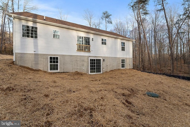 view of back of house