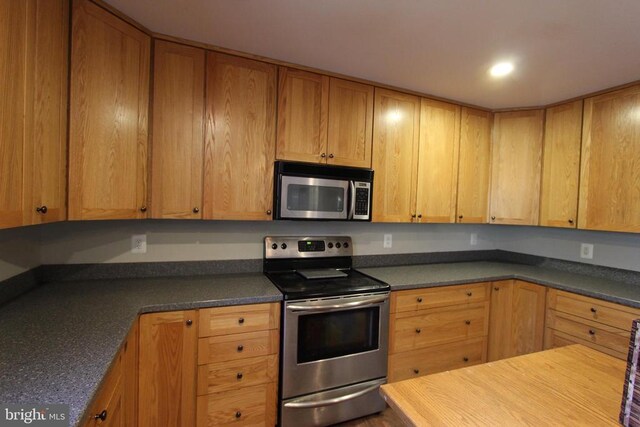 kitchen featuring stainless steel appliances