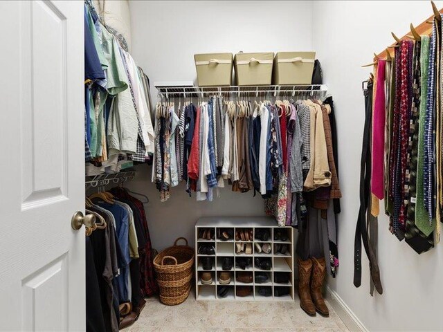 view of spacious closet