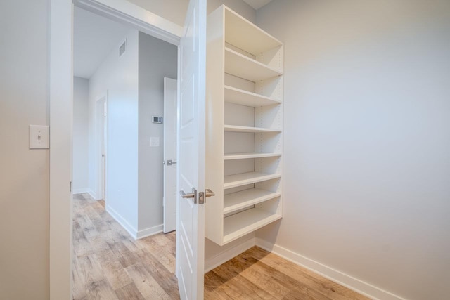 view of closet