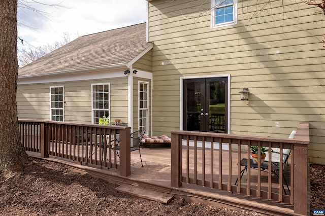 view of deck