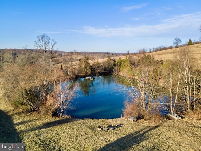 property view of water