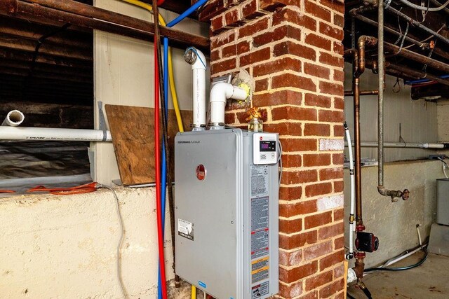 utilities with tankless water heater