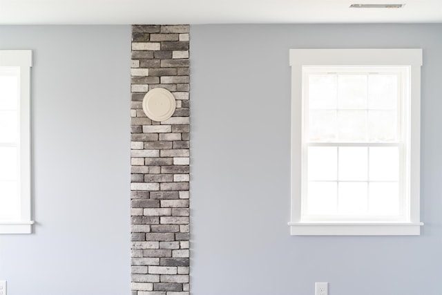 details featuring visible vents