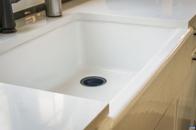 details with a sink
