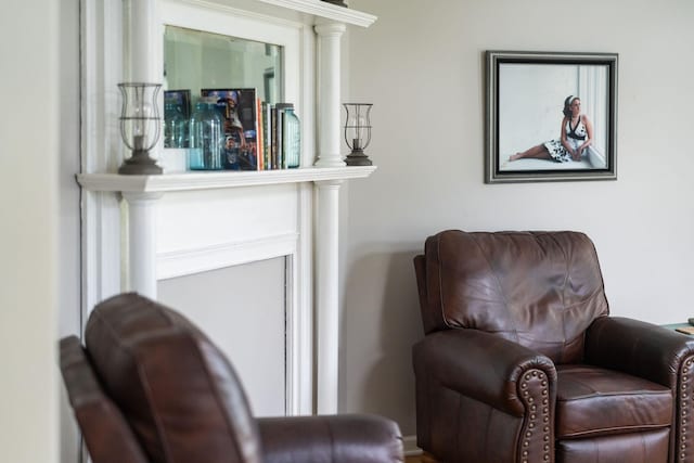 view of sitting room