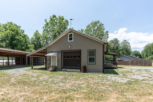 view of front of house