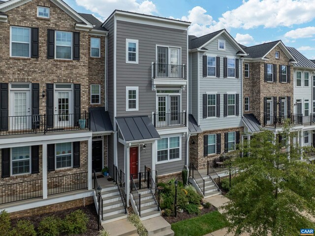 view of townhome / multi-family property