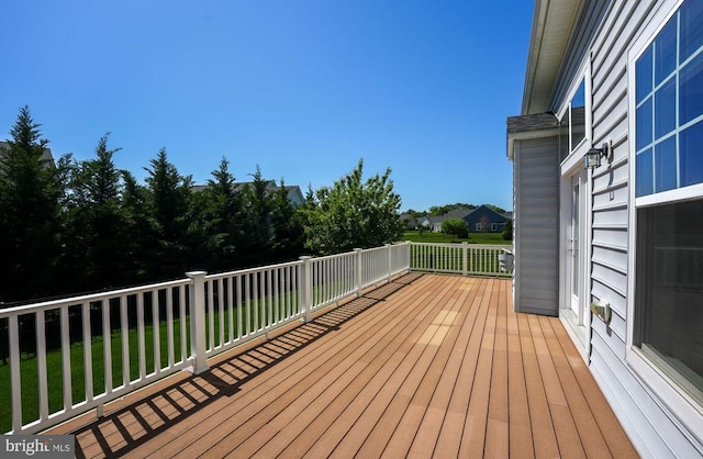 view of deck
