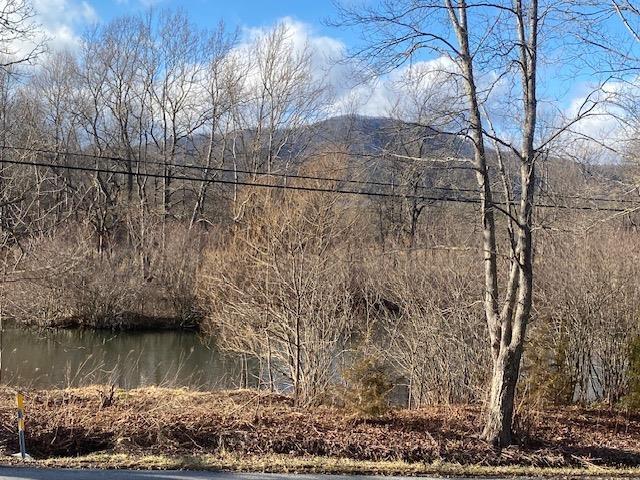 property view of water with a mountain view