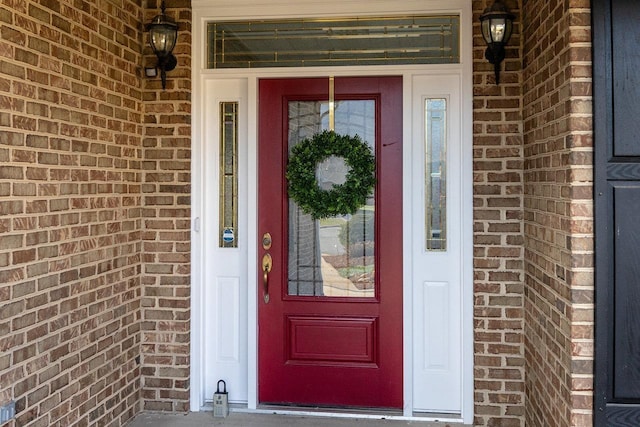 view of entrance to property