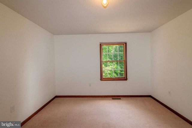 empty room with carpet floors