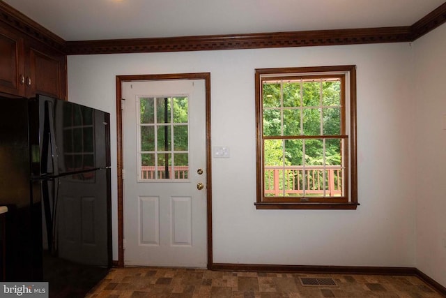 doorway featuring a wealth of natural light