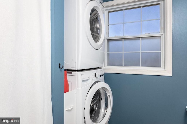 view of laundry area