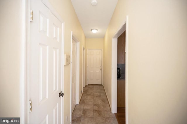 hall with baseboards