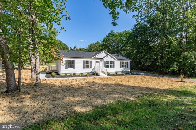 view of ranch-style home