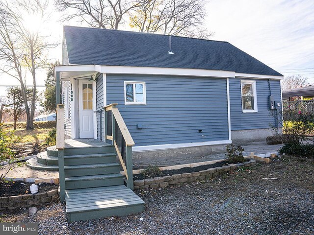 view of back of house