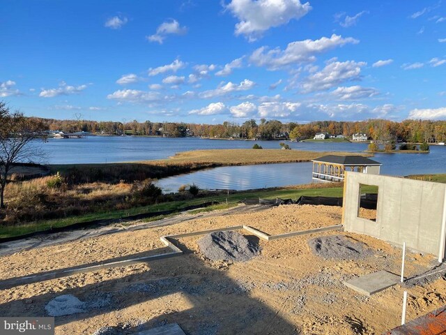 view of water feature