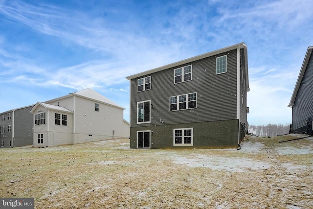 view of rear view of house