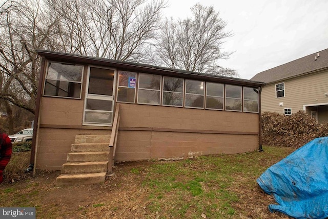 view of property exterior