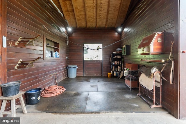 view of stable