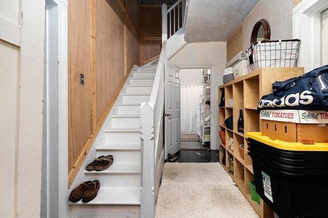 view of storage room