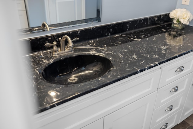 interior details featuring a sink