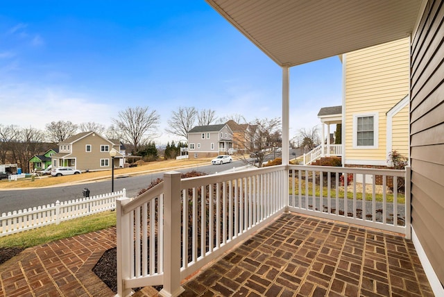 exterior space featuring a porch