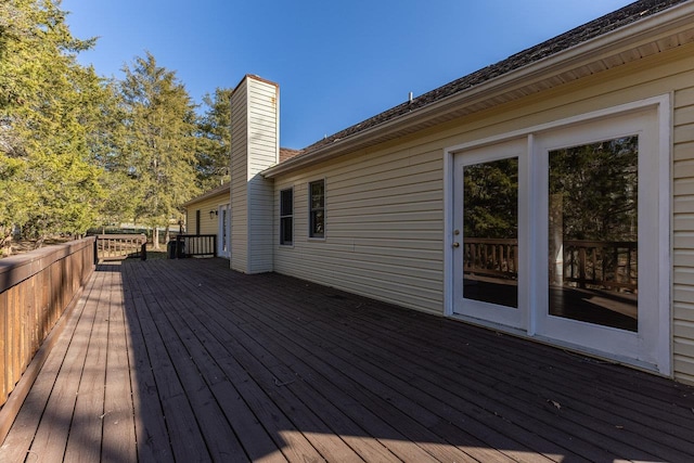 view of deck