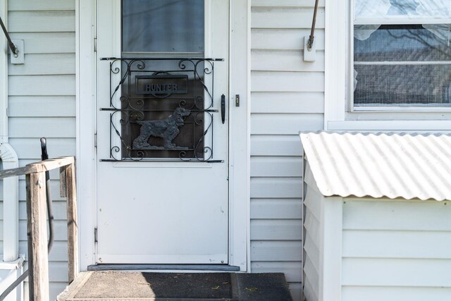 view of entrance to property