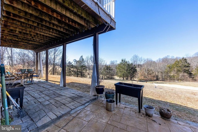 view of patio / terrace with outdoor dining area