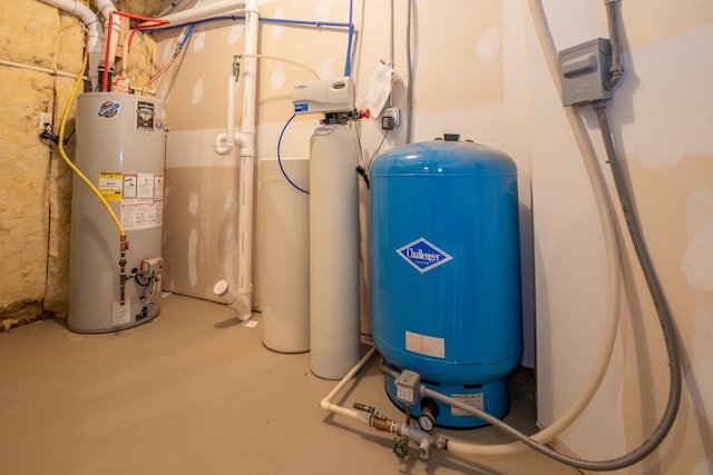 utilities with gas water heater