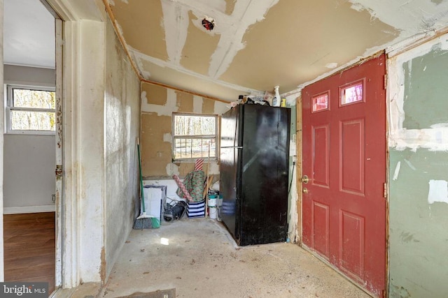 view of entrance foyer