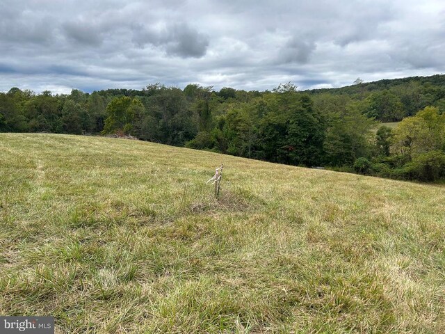 view of landscape with a rural view