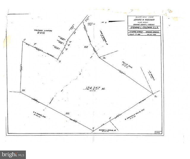 17330 Collins Rd, Gordonsville VA, 22942 land for sale