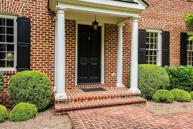 view of property entrance