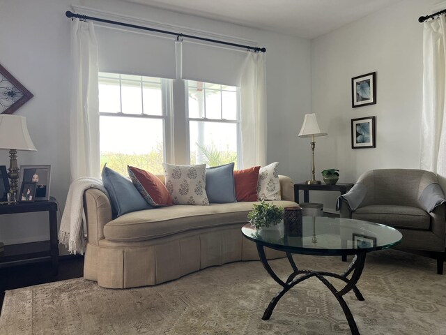 view of living room