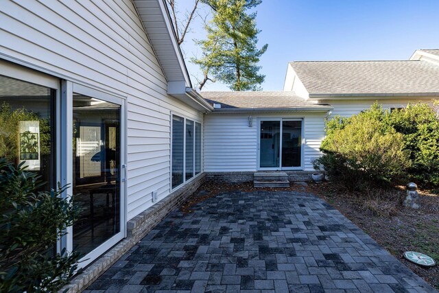 exterior space featuring a patio area