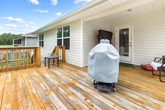 view of deck