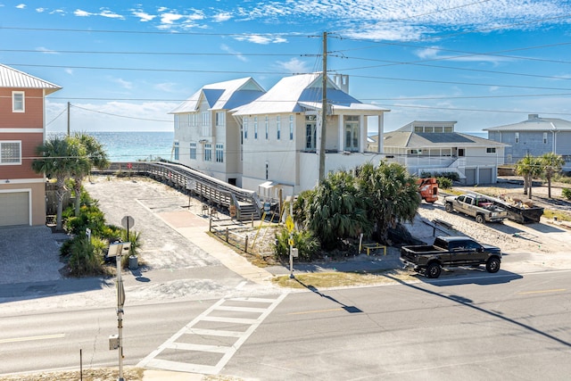 1235 Allen Loop Dr, Santa Rosa Beach, FL 32459 - view of front of home featuring a water view