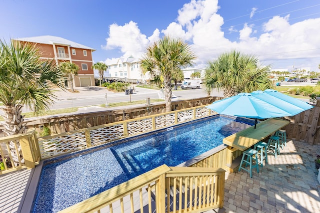 1235 Allen Loop Dr, Santa Rosa Beach, FL 32459 - view of pool featuring a fenced backyard