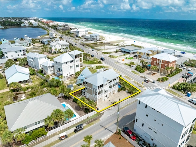 1235 Allen Loop Dr, Santa Rosa Beach, FL 32459 - view of property location featuring property boundaries highlighted