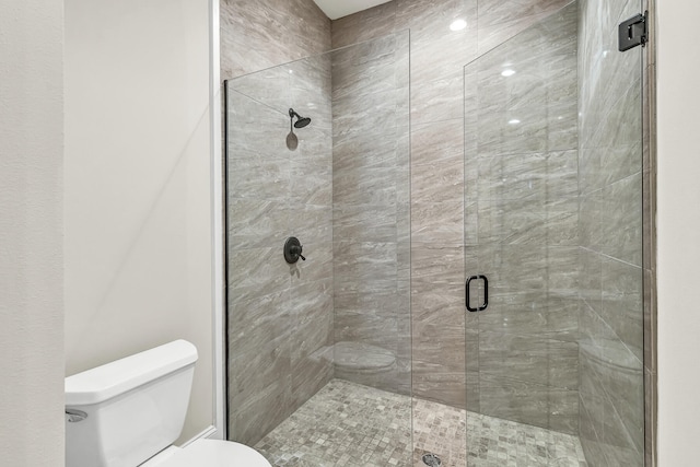 24 Norriego Rd, Destin, FL 32541 - bathroom featuring an enclosed shower and toilet