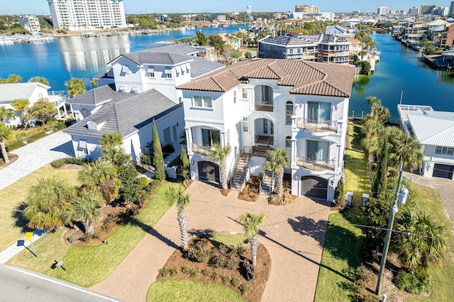 24 Norriego Rd, Destin, FL 32541 - birds eye view of property featuring a water view