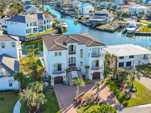24 Norriego Rd, Destin, FL 32541 - bird's eye view featuring a water view