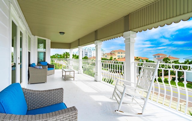 view of patio