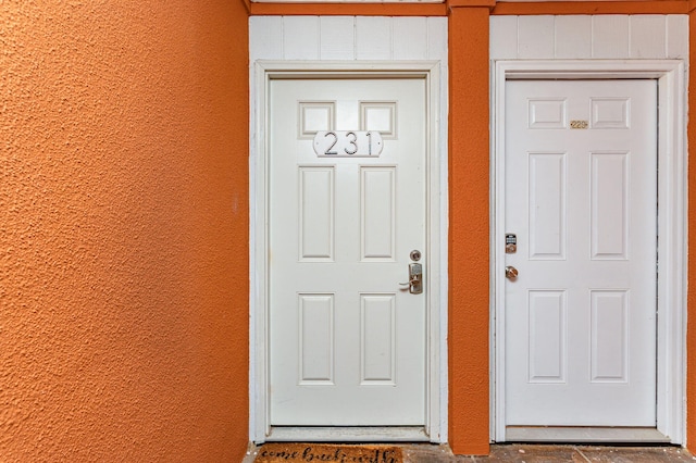 view of property entrance