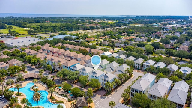 view of birds eye view of property