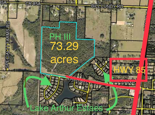 73ACRES Zach Ave, Crestview FL, 32536 land for sale