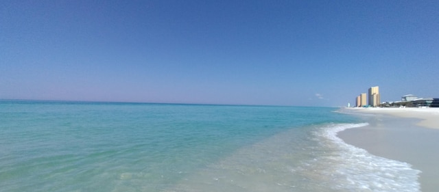 water view with a beach view